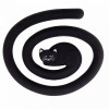 Βάση Για Ζεστά Σκεύη  Σιλικόνης Γάτα Μαύρη Pylones Trivet Miahot  Κουζίνα
